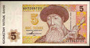 5 Tyin "KAZAKHSTAN"  1993  UNC  Ro 36 - Kazakhstán