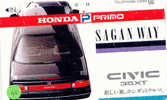 Télécarte Du JAPON HONDA (40) CIVIC Car - Auto - Voiture - Auto's