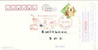 Beijing 2008 Olympic Games´ Postmark,mascots Of The Games Of The XXIX Olympiad,Gymnastics - Verano 2008: Pékin