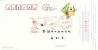 Beijing 2008 Olympic Games´ Postmark,mascots Of The Games Of The XXIX Olympiad,Gymnastics - Summer 2008: Beijing