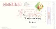 Beijing 2008 Olympic Games´ Postmark,mascots Of The Games Of The XXIX Olympiad,basketball - Estate 2008: Pechino