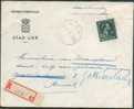 Affr. Col Ouvert -10% à 4Fr.50 Obl. Sc LIER S/L. Recom. Du 23/05/1947 Vers LBruxelles. - 2508 - 1946 -10 %