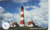 Télécarte PHARE (71) VUURTOREN LIGHTHOUSE LEUCHTTURM  FARO FAROL Phonecard Allemagne - Phares