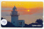 Télécarte PHARE (109) VUURTOREN LIGHTHOUSE LEUCHTTURM  FARO FAROL Phonecard Japon - Fari