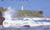 Télécarte PHARE (153) VUURTOREN LIGHTHOUSE LEUCHTTURM  FARO FAROL Phonecard Japon - Leuchttürme