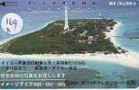 Télécarte PHARE (164 B) CALEDONIA VUURTOREN LIGHTHOUSE LEUCHTTURM  FARO FAROL Phonecard Japon - Vuurtorens