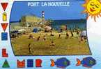 CPSM. PORT LA NOUVELLE. LA PLAGE ET LA JETEE. DATEE 1995. - Port La Nouvelle