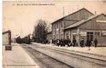 51 CAMP DE CHALONS La Gare  Superbe - Camp De Châlons - Mourmelon