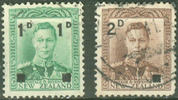 NEW ZEALAND..1941..Michel # 268-269...used. - Usados