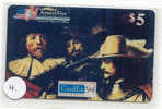 REMBRANDT Schilderij Op Telefoonkaart NACHTWACHT NIGHT WATCH CARDEX 1994  (4) - Malerei