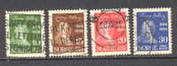 Norvège  160/163  Ob   TB - Used Stamps