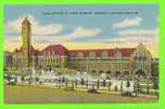 ST LOUIS, MO - UNION STATION - SHOWING PLAZA & FOUNTAINS - TRAVEL, POSTAGE DUE 2 CENTS - - St Louis – Missouri