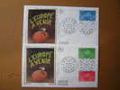 CONSEIL DE L´EUROPE 1985. 2 Enveloppes.     1er Jour Sur Soie. - European Community