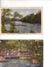 2 X Carte Sur La Peche  - 2 Old Fishing Postcads - Pesca