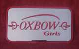 Plaque Métal "OXBOW" Girls. - Placas En Aluminio (desde 1961)