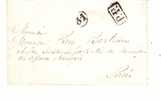 LETTRE . EN PP . - War 1870