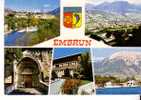 EMBRUN -   La Nice Des Alpes - 5 Vues Et Blason - Embrun