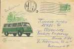 ExUSSR,postal Stationery,bus - Busses