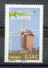 TIMBRE NOUVEAU  FRANCE LE MOULIN DE VALMY MNH - Mühlen