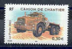 TIMBRE NOUVEAU  FRANCE CAMION DE CHANTIER 2003 MNH - Vrachtwagens