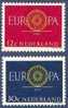 CEPT / Europa 1960 Pays Bas N° 726 Et 727 ** - 1960