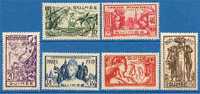 Guinee Expo Paris 1937 119/24 Neuf  X Avec Trace Charniere - Unused Stamps