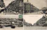 Berck    62    - Lot De 4 Cartes Belle Scène De Rues - Berck