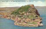 AERIAL VIEW OF THE ROCK OF GIBRALTAR FROM THE BAY. - Gibraltar