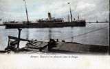 ANVERS DEPART D'UN STEAMER POUR LE CONGO KONIG VOYAGEE 1904 - Antwerpen