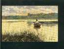 Raphael Tuck Oilette Belle CPA Fritton Lake Lac Barque - Tuck, Raphael