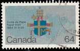 Canada (Scott No.1031 - Visite Du Pape / Papal Visit) (o) - Gebraucht