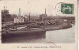 DENAIN   CHANTIERS DES FORGES  1908 - Denain