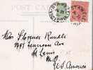 Vic044 AUSTRALIEN -/Stawell  31. AU.1909, Bildkarte Hinchinbrook Passage,NQL, USA - Briefe U. Dokumente
