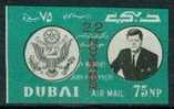 DUBAI Poste Aérienne 62 ** Imperf MNH : John Fitzgerald KENNEDY Et Surcharge Date De L'asssassinat 22 Nov 1963 - Kennedy (John F.)