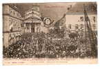 RAON-L'ETAPE - Arrivée Du 21è Bataillon De Chasseurs à Pied (10/10/1913) - Place Du Centre - Pendant Le Vin D'honneur - Raon L'Etape