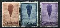 Belgique 1932 Ballon Strastosphérique Du Pr Piccard  Neuve ++ Luxe   353/355 Cote 145E - Unused Stamps