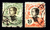 INDO-CHINE - Yvert - 44 - 45 - Cote 1.50 € - Altri & Non Classificati