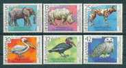 3686 Bulgaria 1988 Sofia Zoo Animals ** MNH / Rhinoceros - Breitmaulnashorn (Ceratotherium Simum) - Rinoceronti