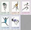 San Marino 1980 Yvertn° 1013-17 *** MNH J.O. Moscou O.S. - Ungebraucht