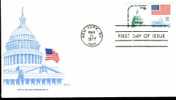 Fdc USA 1977  Drapeaux  Etats Unis - Enveloppes