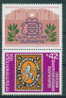 + 3736 Bulgaria 1988 International Stamp Exhibition  **MNH / EMBLEM STAMP EXHIBITION BULGARIA 89 ; BIRD DOVE ; GLOBE - Tauben & Flughühner