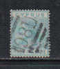 PB188B - CIPRO , Vittoria 1/2 Piastra N. 9 : Filigrana CC. Numerale 981 - Cyprus (...-1960)