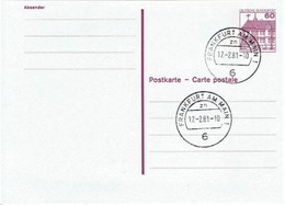 Germany - Ganzsache Postkarte Gestempelt / Postcard Used (O1290) - Cartoline - Usati
