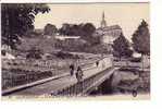 88 NEUFCHATEAU  !! CPA 868 !!! Pont Vert &  Eglise Saint Nicolas        TOP - Neufchateau