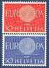 CEPT / Europa 1960 Suisse N° 666 Et 667 ** - 1960
