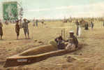 Les Plaisrs De La Plage..sous Marin En Sable Sponsorise Par" Le Journal" ..belle Scene De Jeux De Plage..1909 - Autres & Non Classés