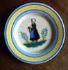 Quimper Yvon Roy Assiette - Bord - Plate - AS 1722 - Quimper/Henriot (FRA)