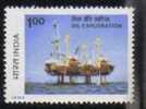 India 1982 Petroleum, Oil Exploration, Oil Well, Energy 1v MNH** # - Pétrole