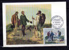 France 1962, Carte Maximum 1er Jour Tableau (Bonjour Mr Courbet) Par Courbet - Impressionismus