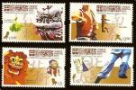 2007 HONG KONG CHINESE MARTIAL ART 4V - Unused Stamps